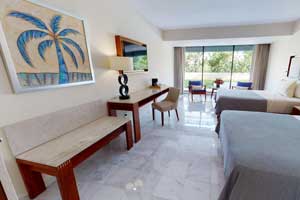 The Family Suite with Balcony at Park Royal Beach Cancun