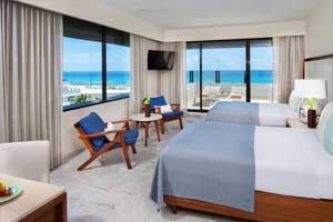 The Family Suite with Balcony at Park Royal Beach Cancun